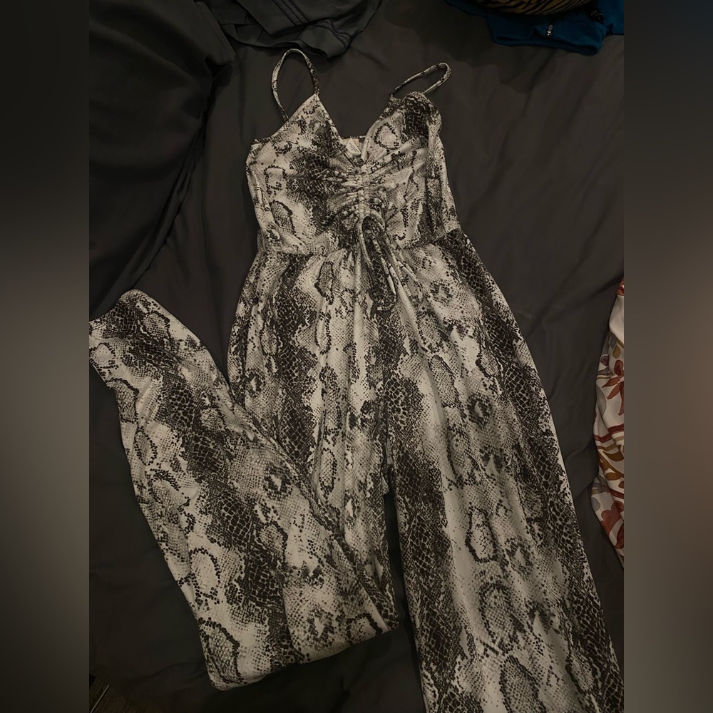 Snake Skin Jumpsuit